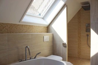 Rénovation salle de bains douche italienne accompagnement gestion de travaux APF