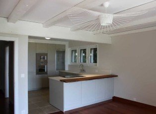 renovation d une villa a Bussy et agencement d ambiance luminaire vertigo